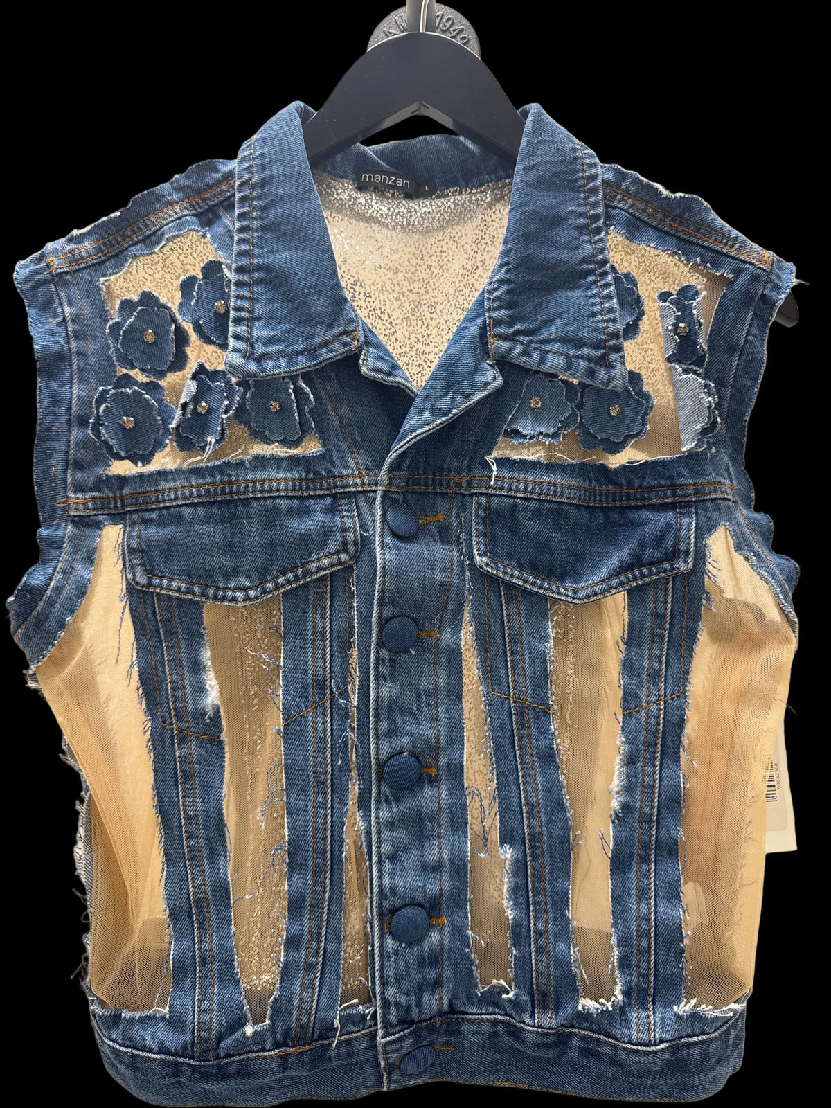 Vest with Flowers