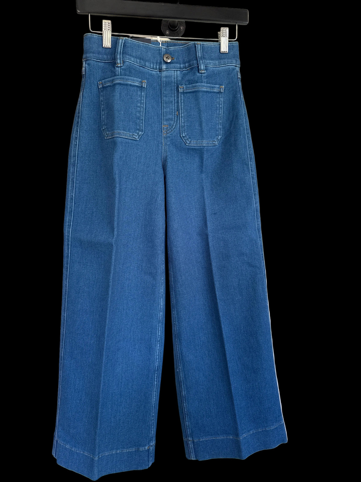 Cropped Wide Leg Petite Jean