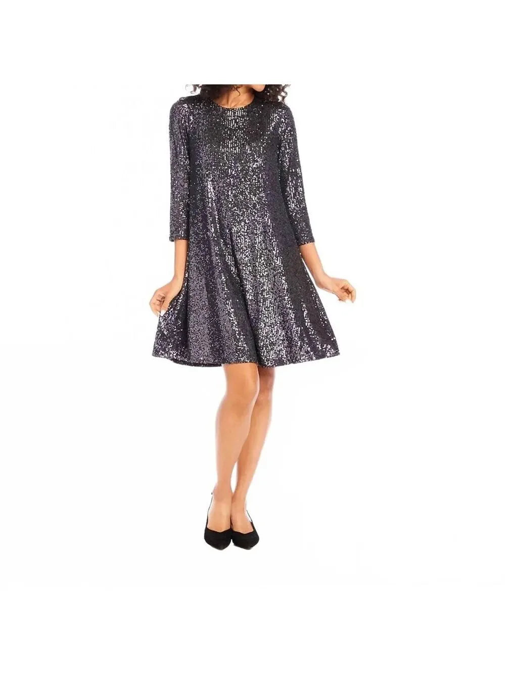 Sequin Swing Dress